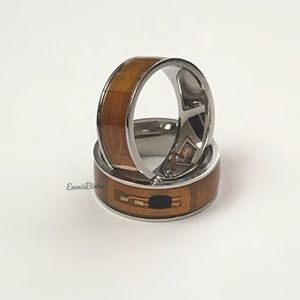 💥3for$28 New Stainless Steel Computer Chip | NFC Chip Band Ring | Unique Gift